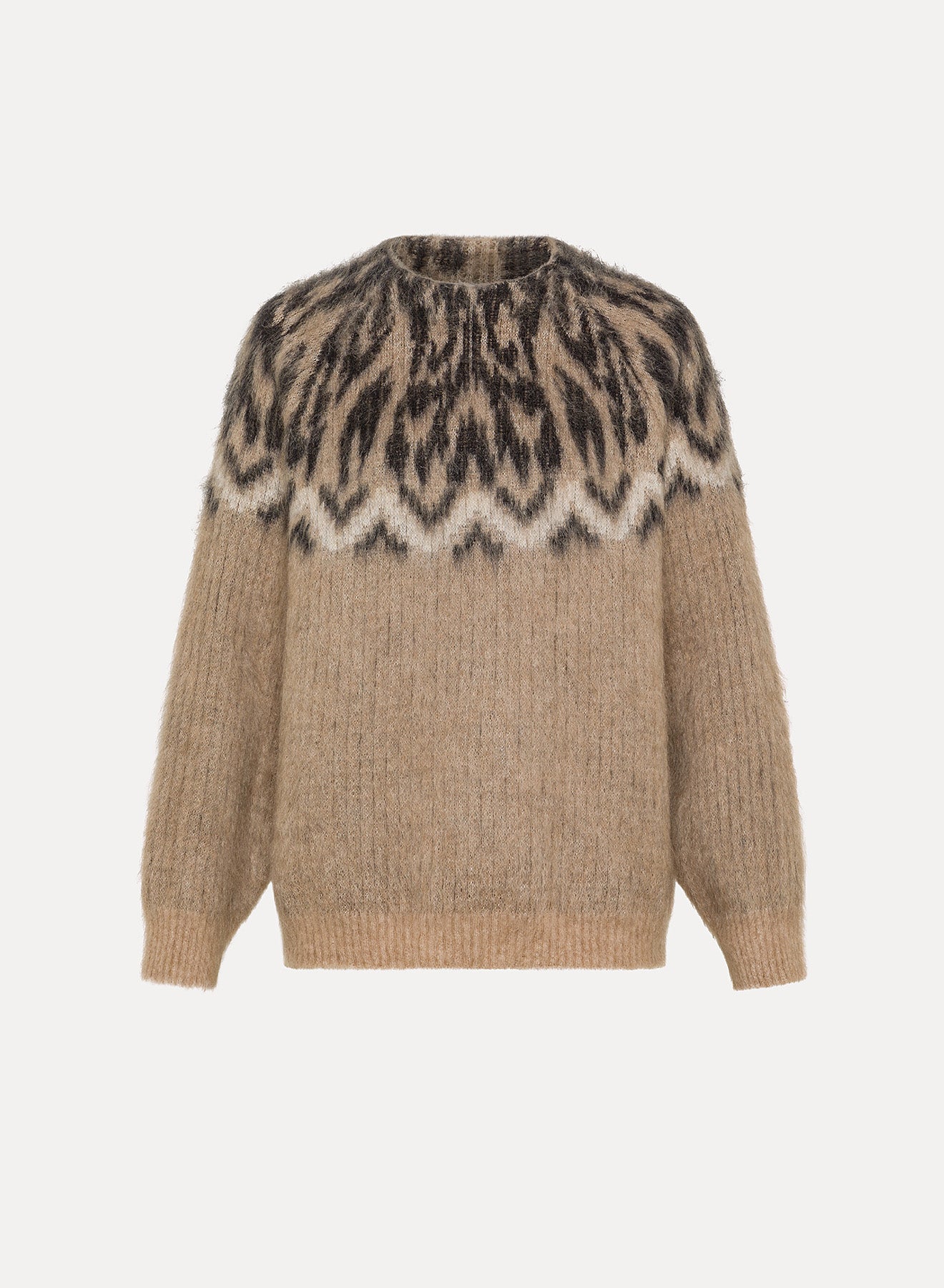 Baby Alpaca Fair Isle Sweater