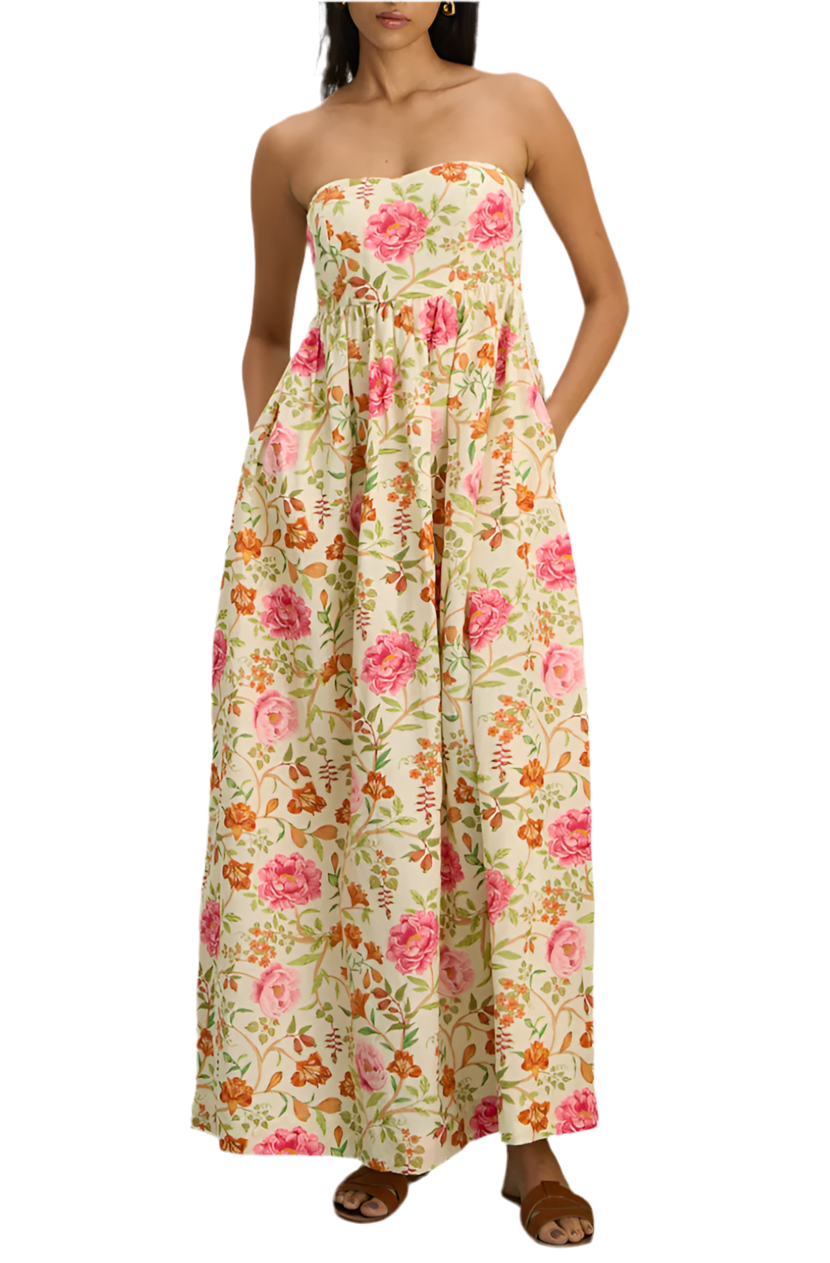 Corset Midi Dress