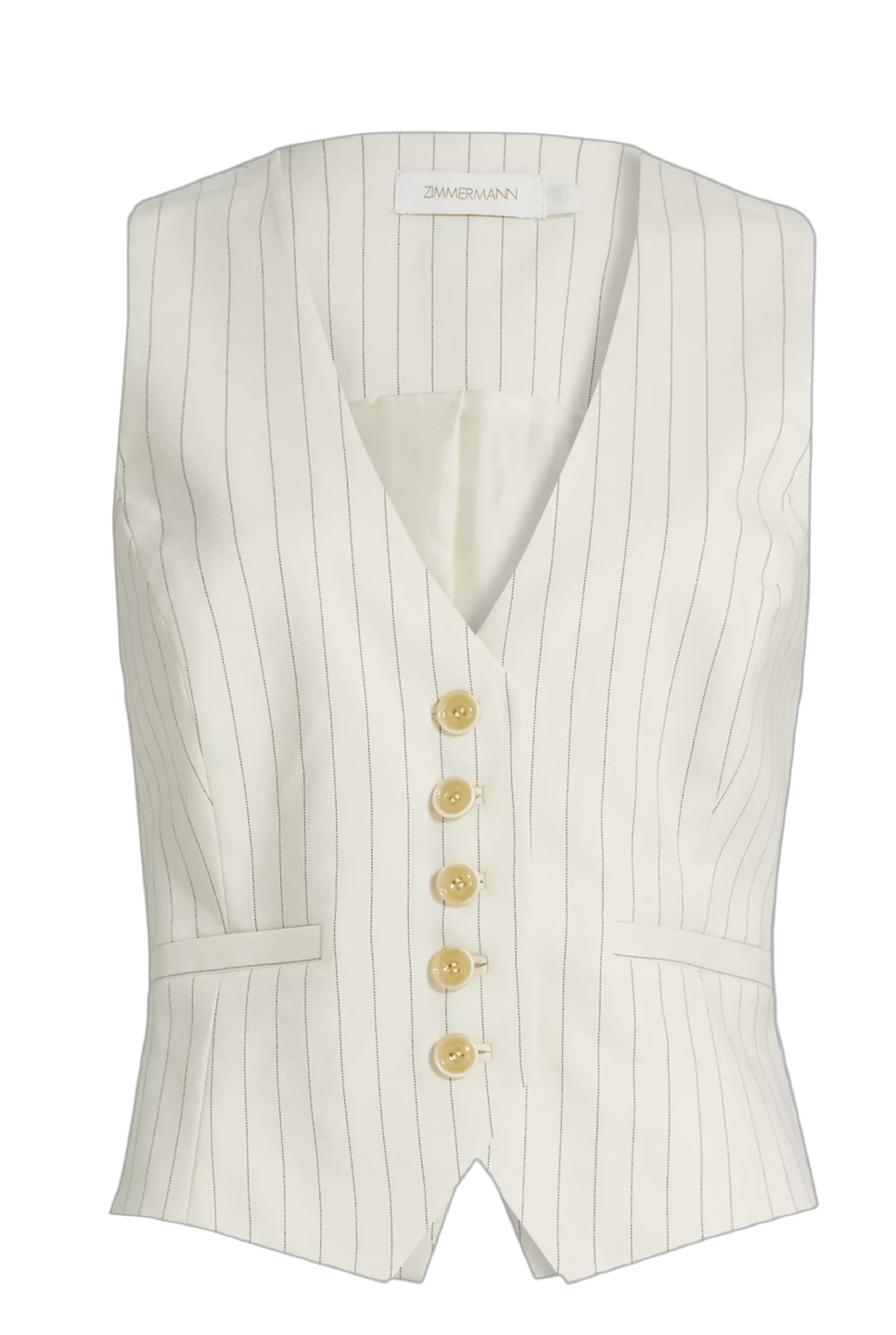 Illuminate Pinstripe Waistcoat - 2