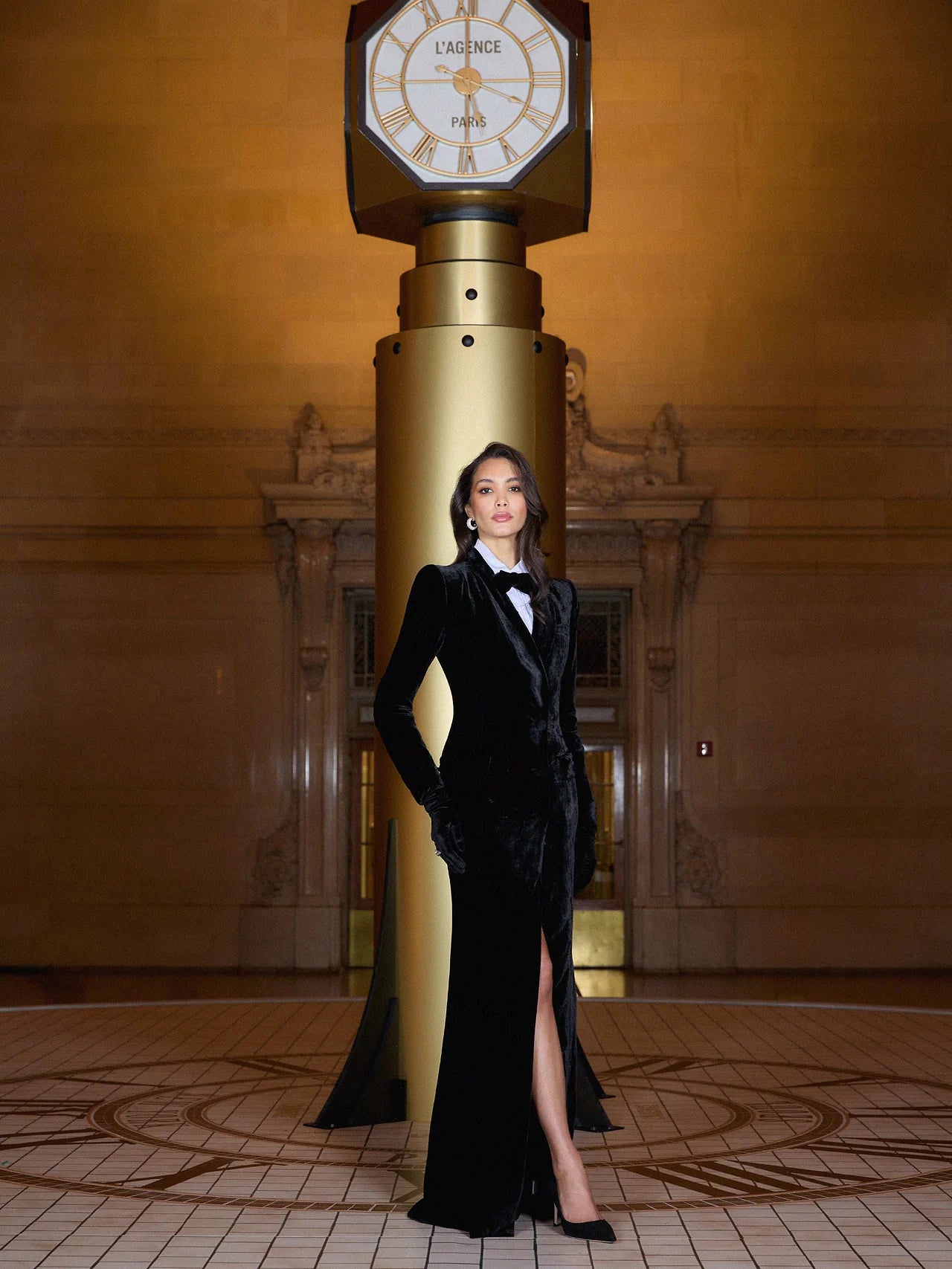 Stormi Maxi Tux Dress