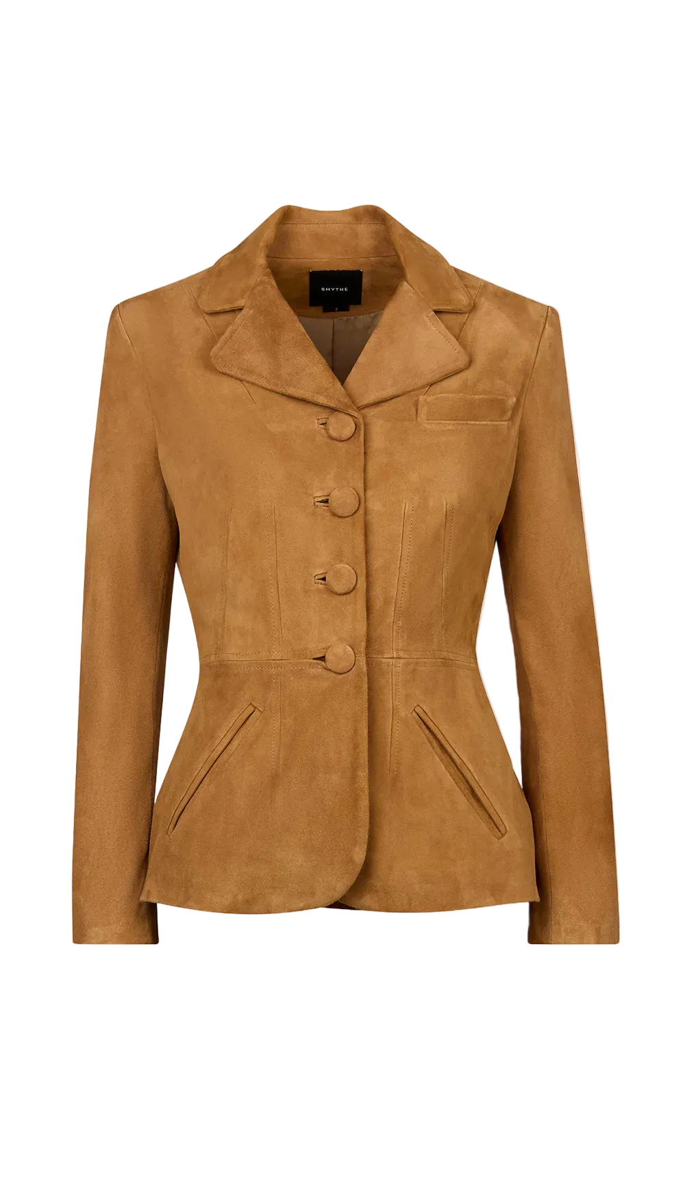 Shrunken Suede Blazer