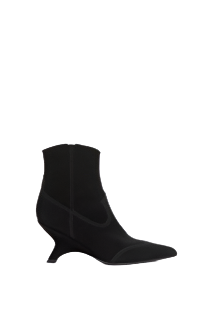 Shadow Suede Western Ankle Boot