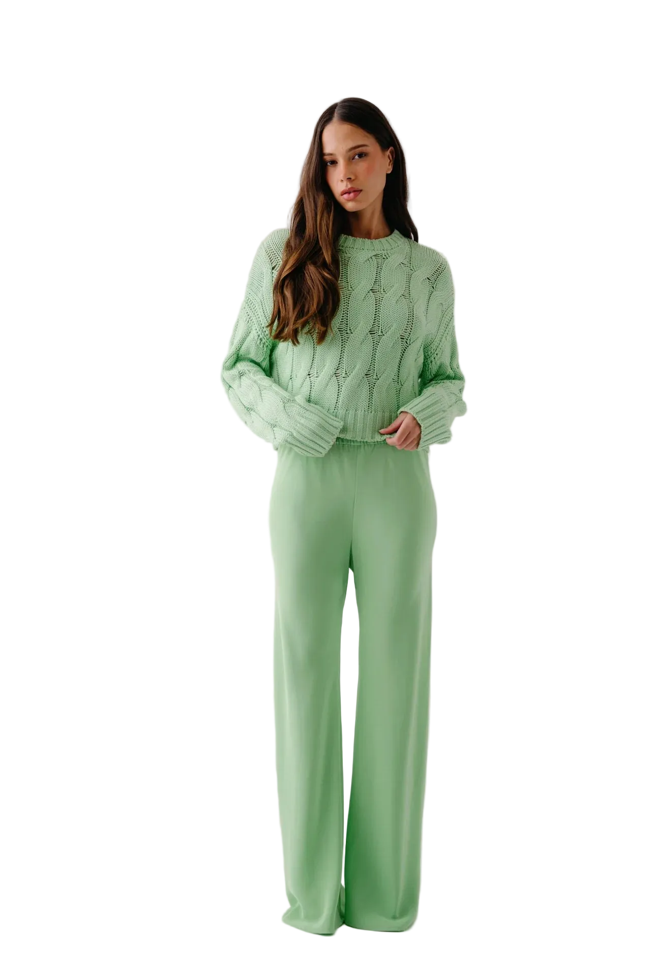 Naomi Bias Pull On Pant