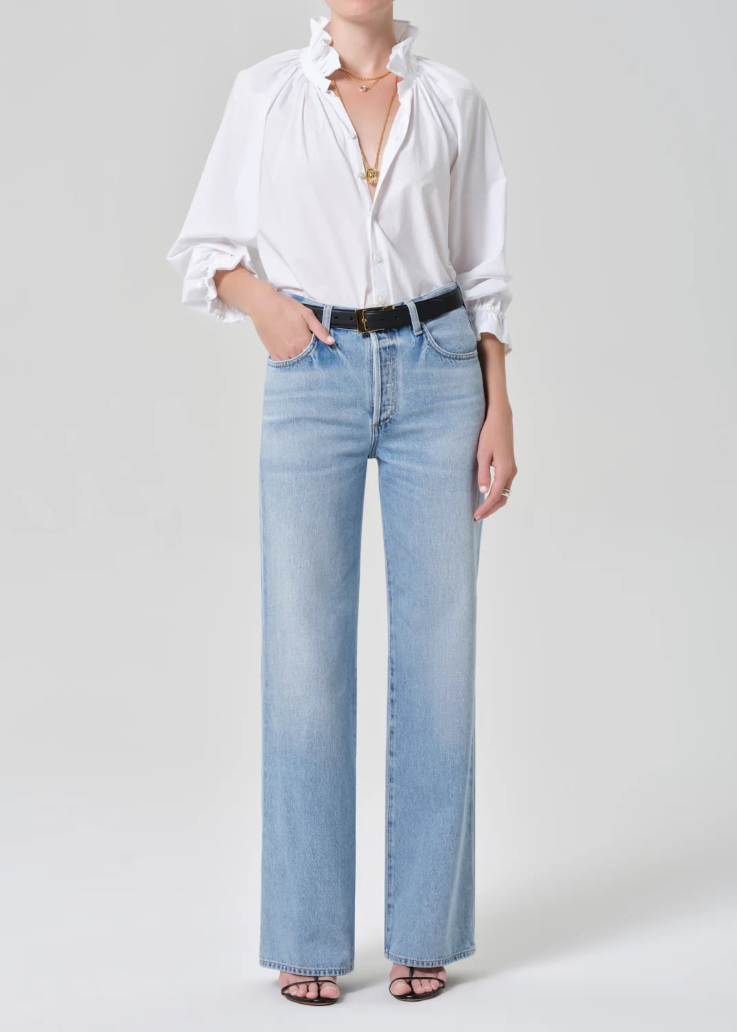 Loretta Ruffle Top