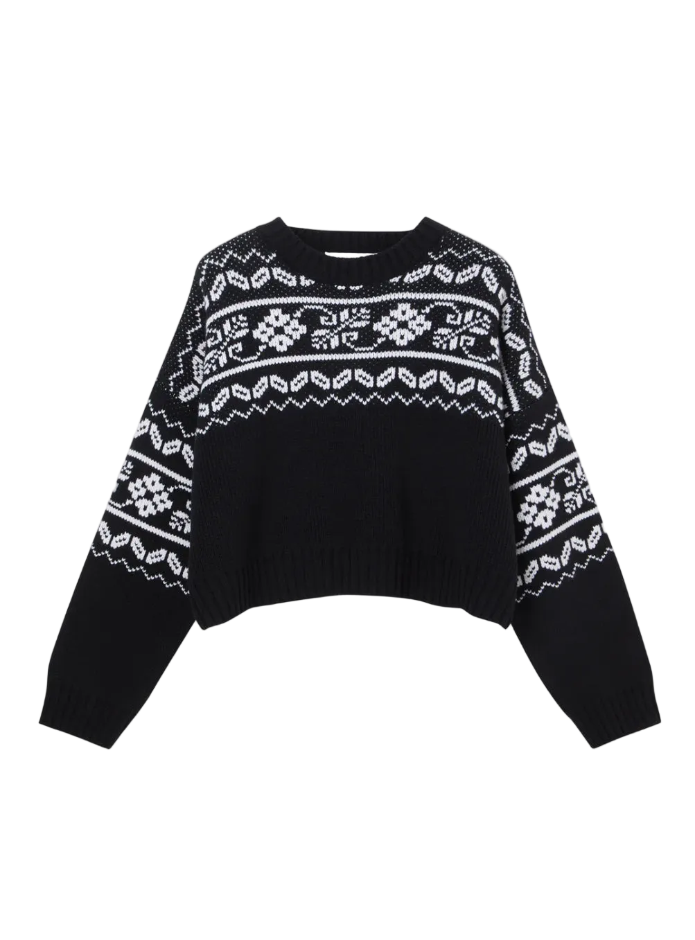 Fair-Isle Knitted Jumper