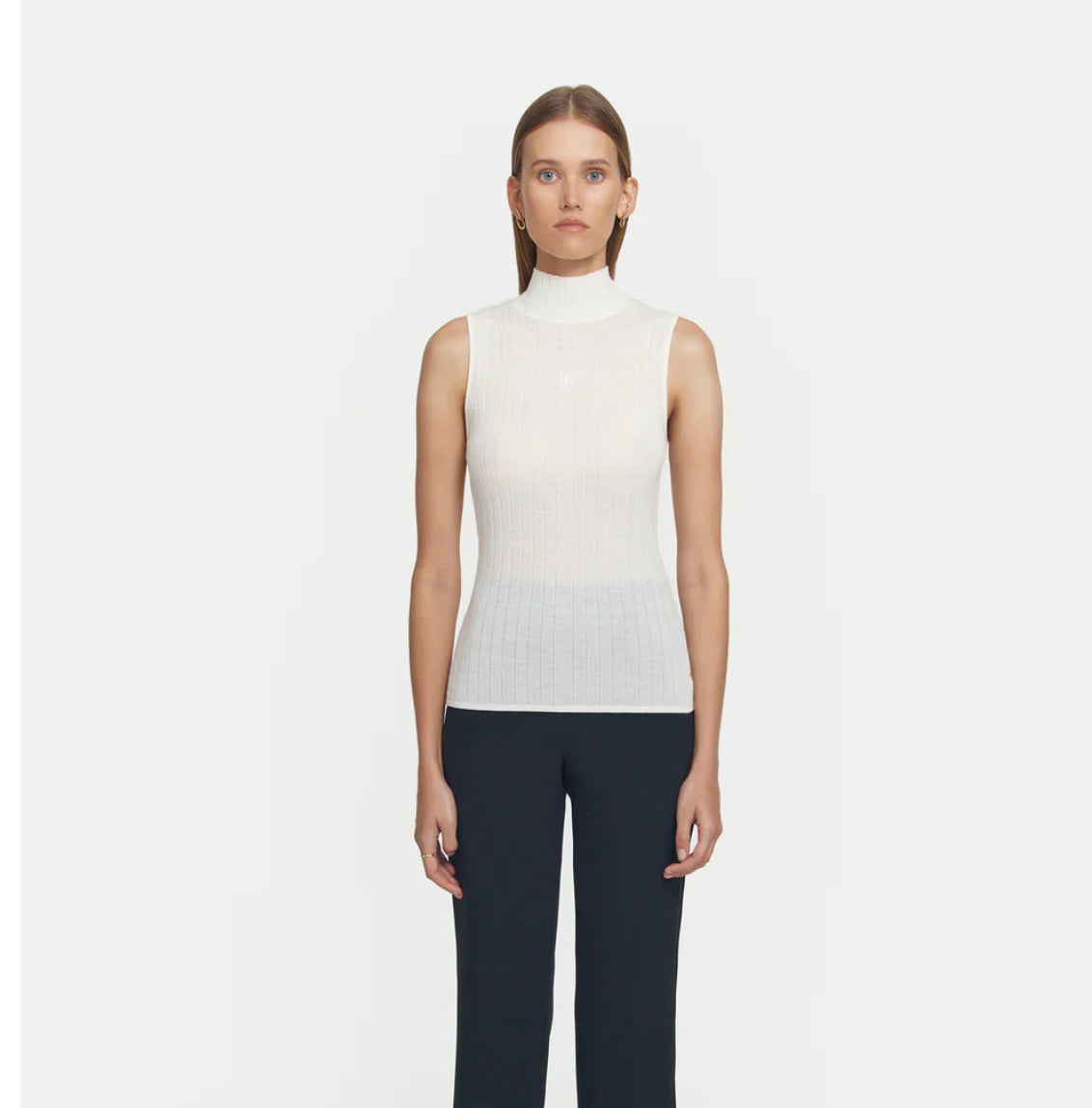 ivory Justice Sleeveless Top - 2