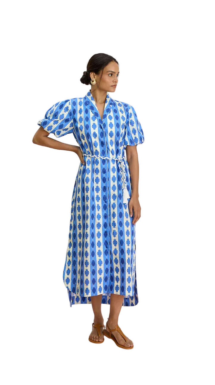 Stripe Shirt Dress