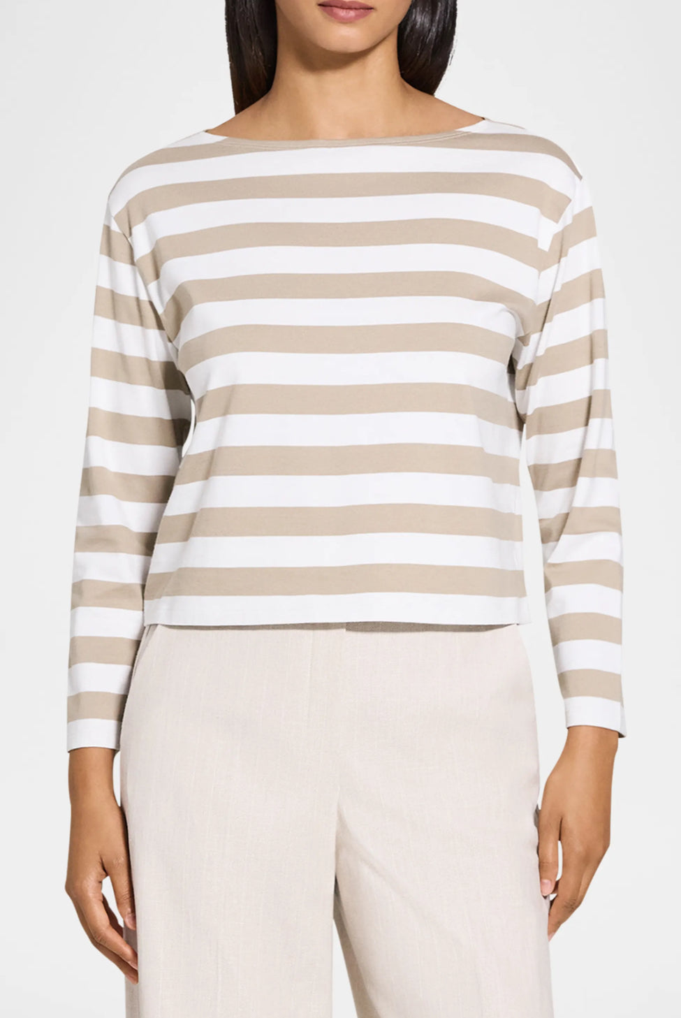 Boatneck Tee - L