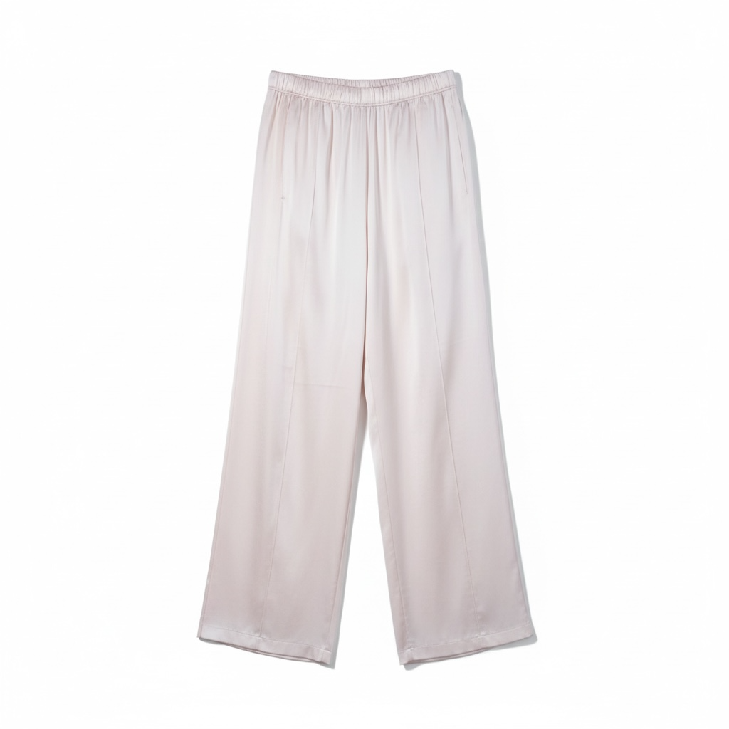 Silk Satin Loose Jogger Pants