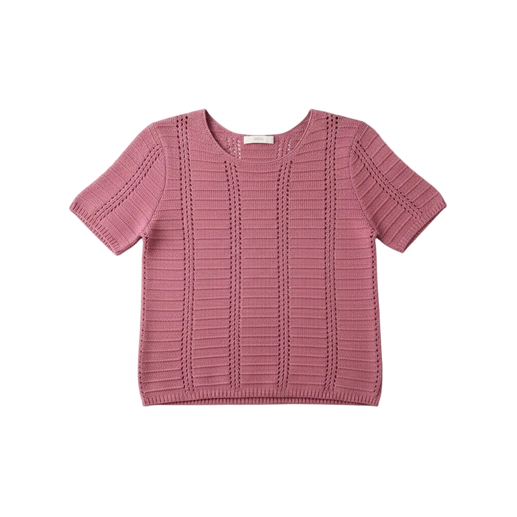 Jayden Shrunken Short Sleeve Crew