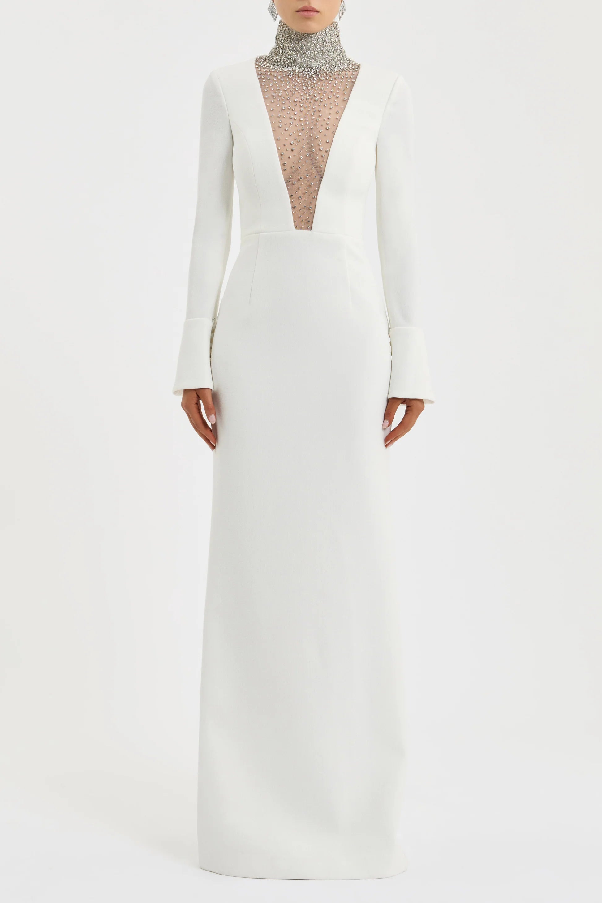 Melva Long Sleeve Gown