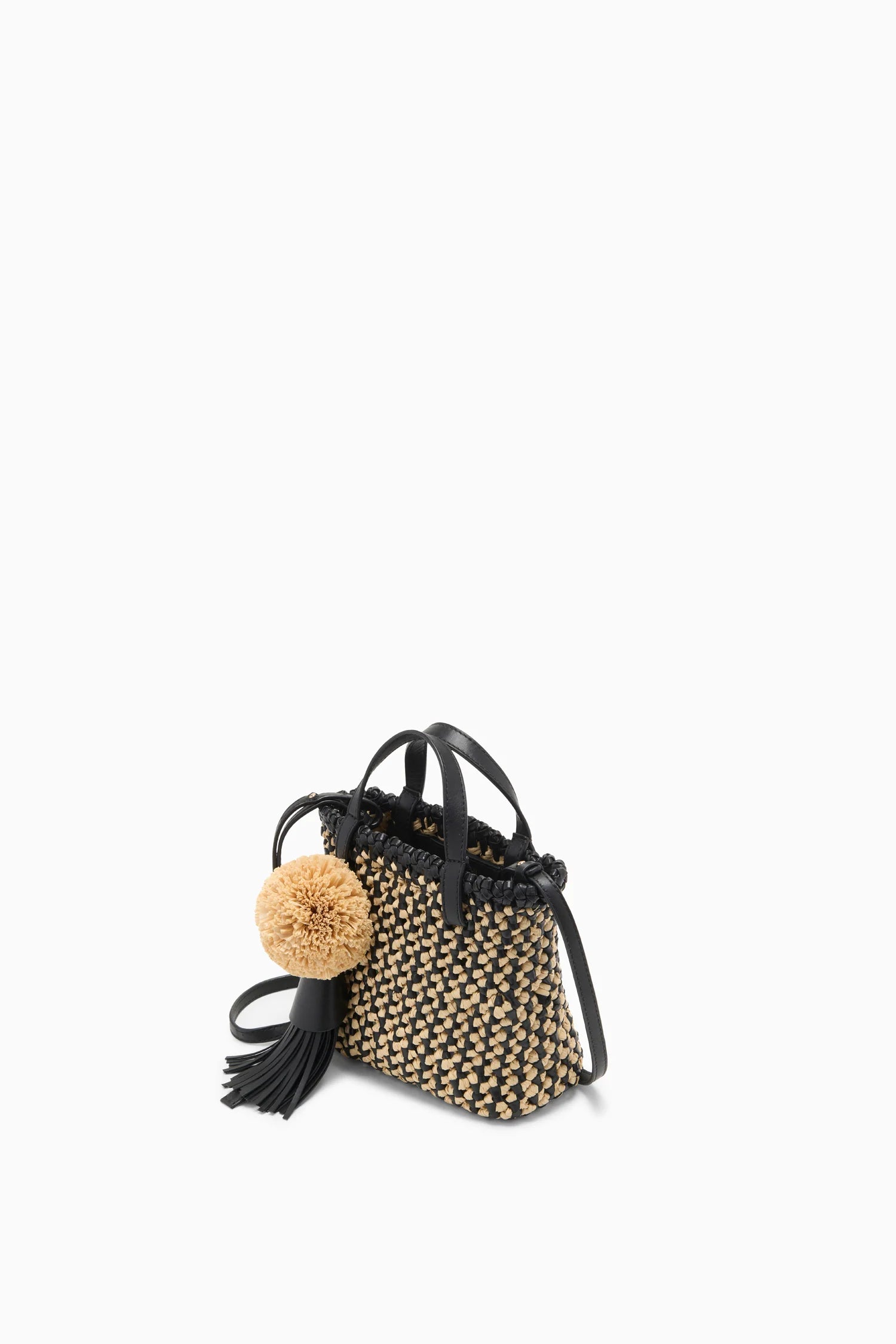 Raffia Mini Crossbody