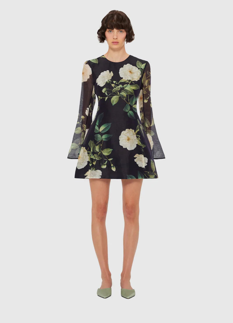 Suzanne Bell Sleeve Mini Dress