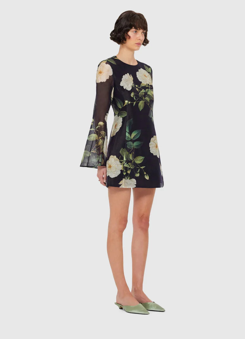 Suzanne Bell Sleeve Mini Dress