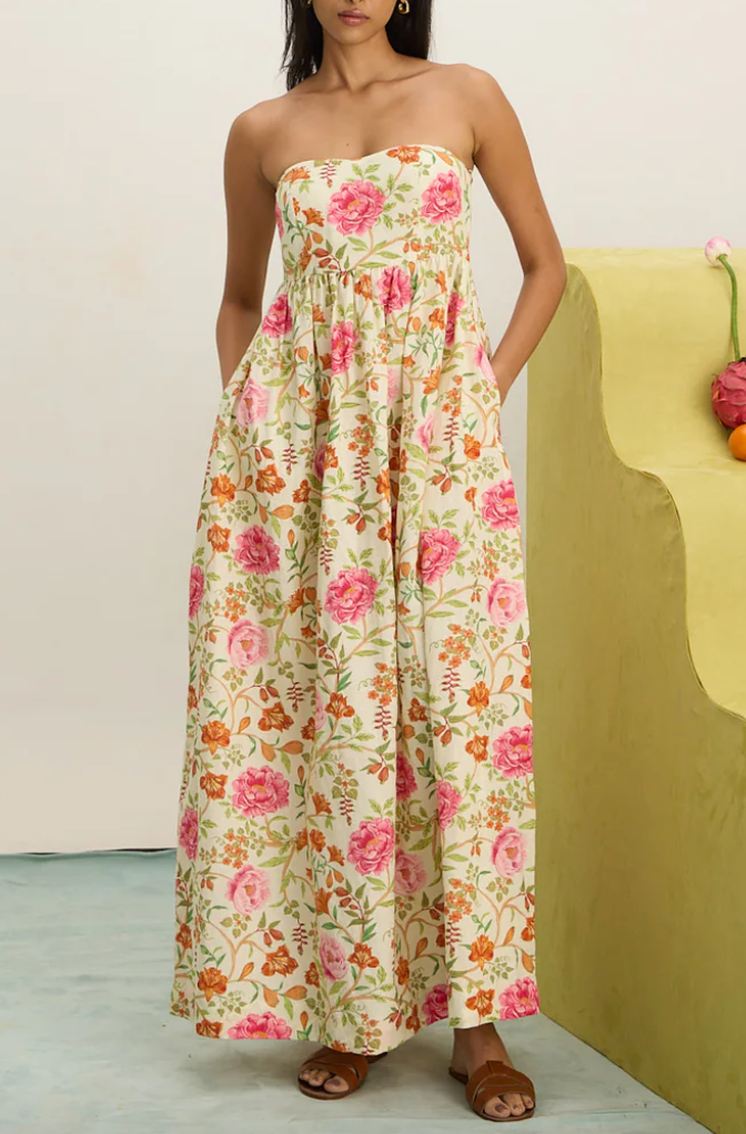 Corset Midi Dress