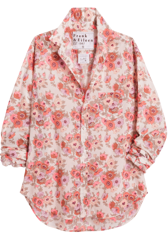 Relaxed Button Up Shirt - L