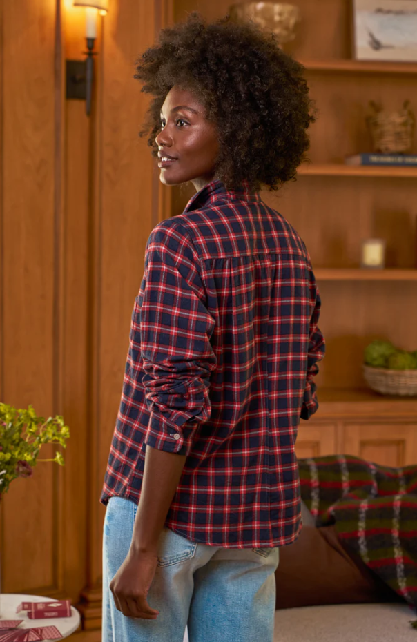 Eileen Button Up Flannel - L