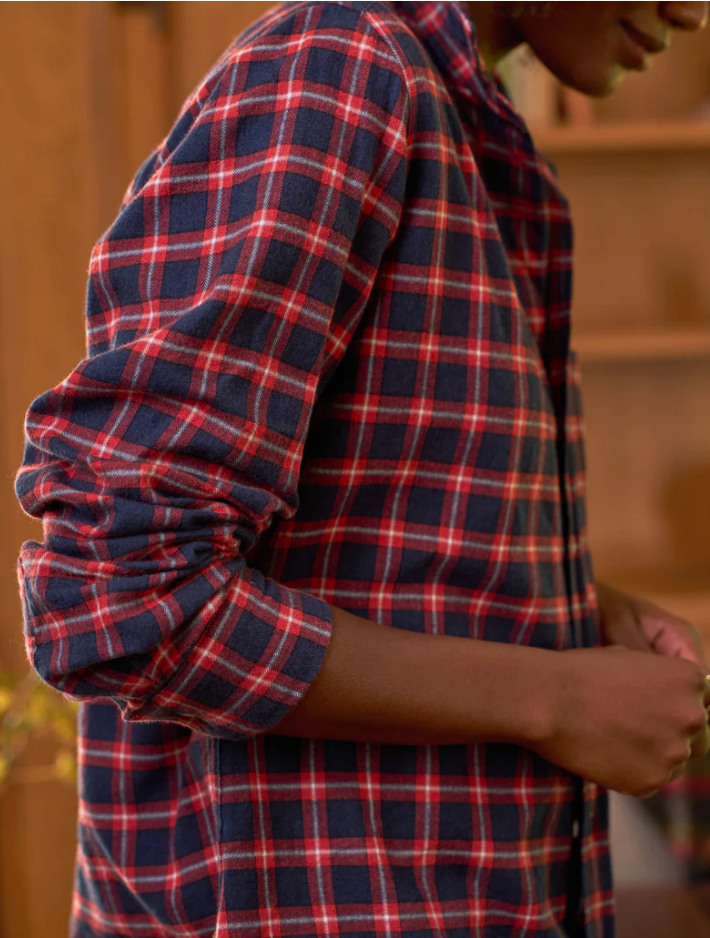 Eileen Button Up Flannel - L
