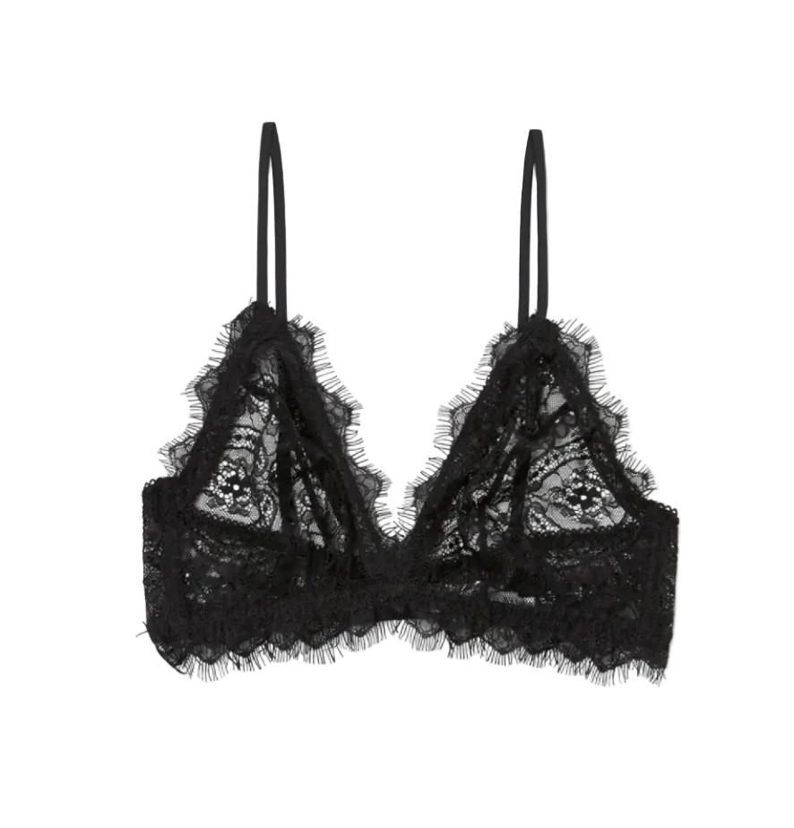 Lace Bra With Trim