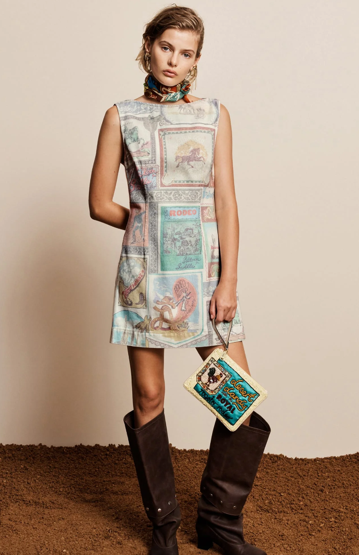Andie Denim Mini Dress