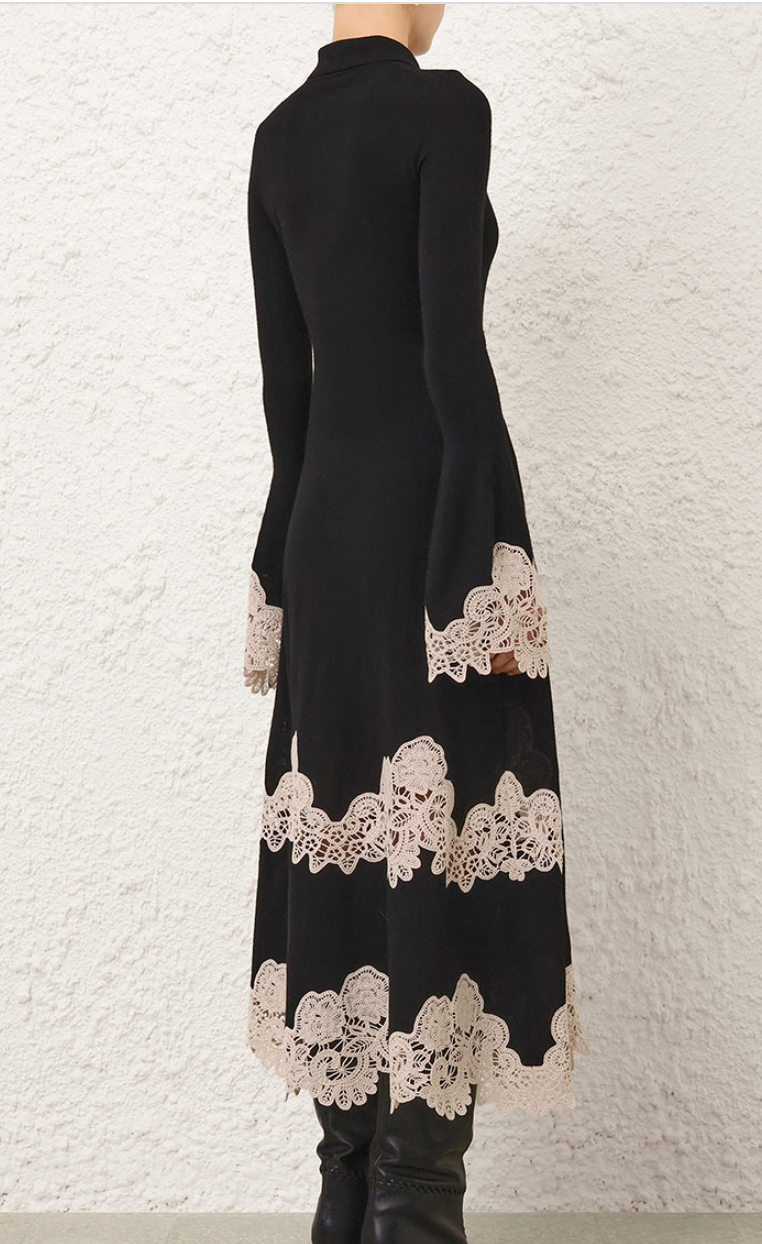 Valiant Merino Lace Dress