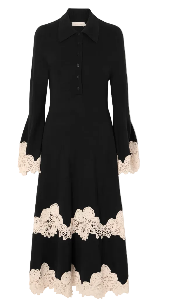 Valiant Merino Lace Dress