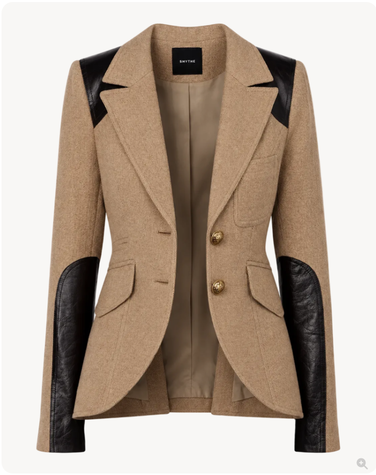 Saddle-Patch Equestrian Blazer