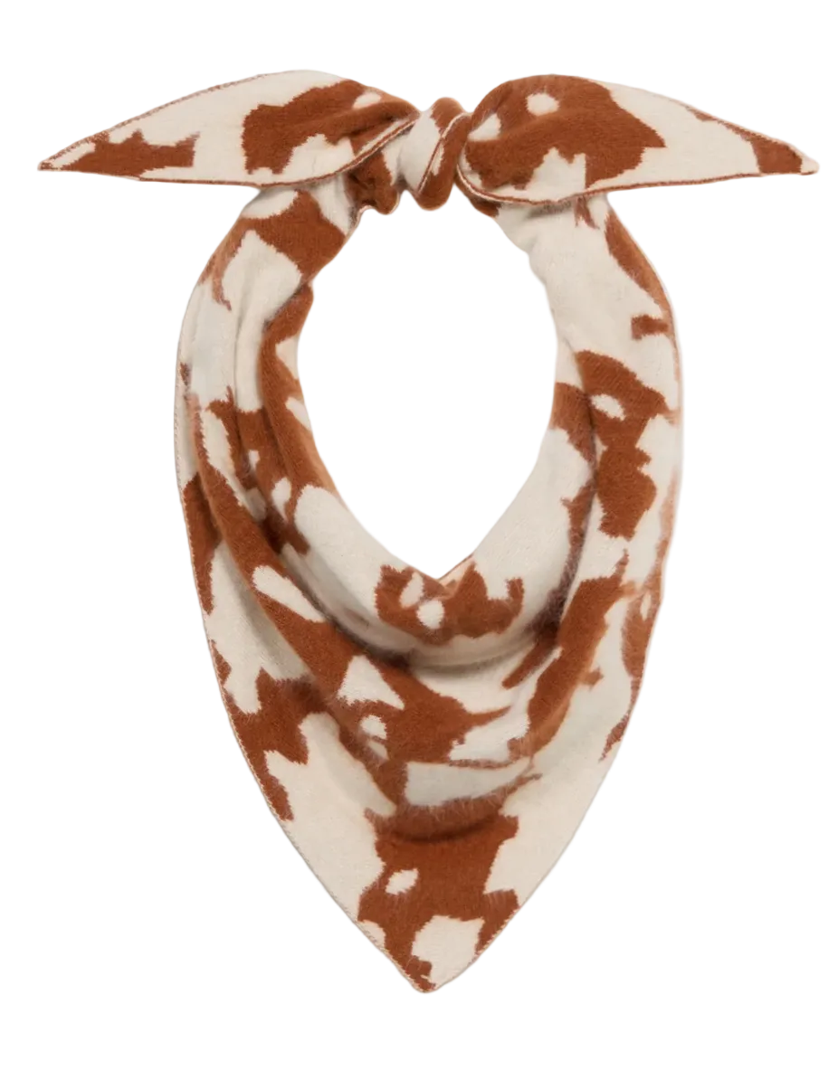 Grizzly Cowhide Wild Rag