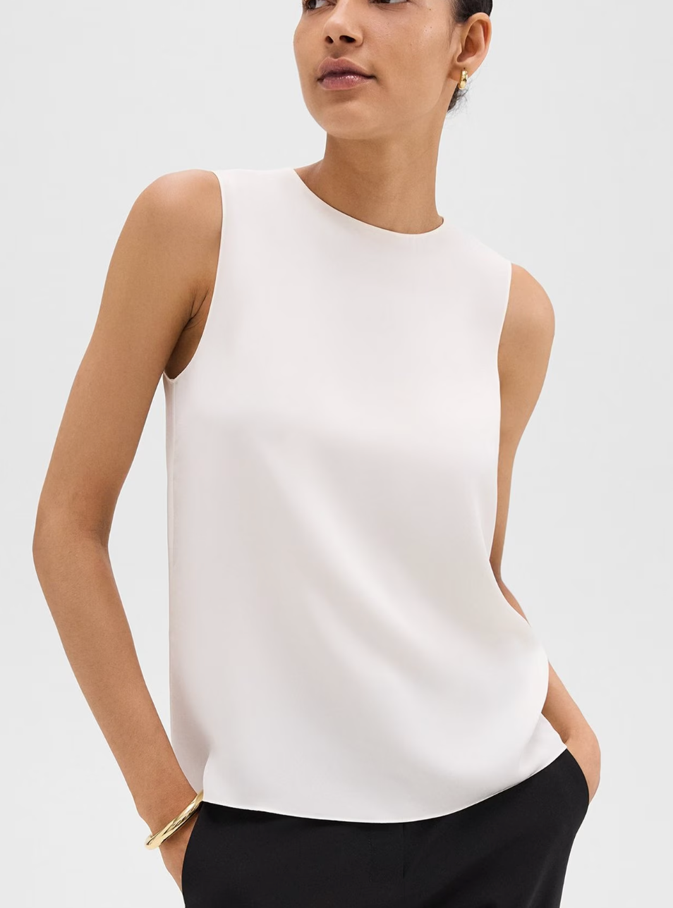 Straight Shell Top