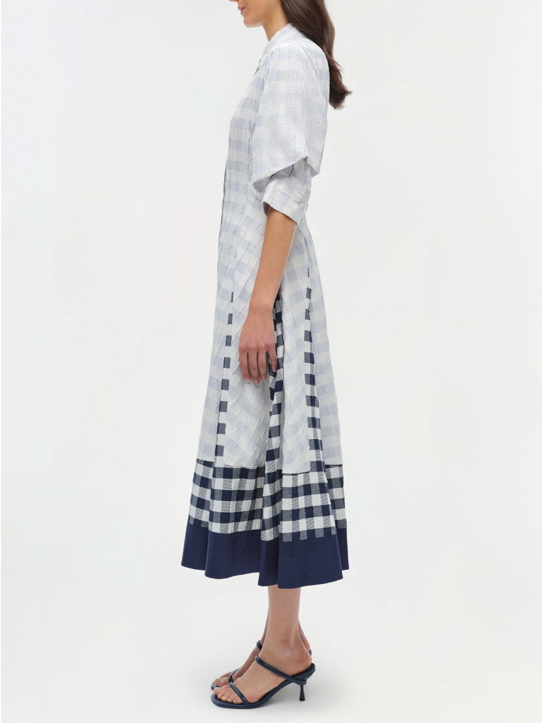 Jazz Pintuck Midi Dress