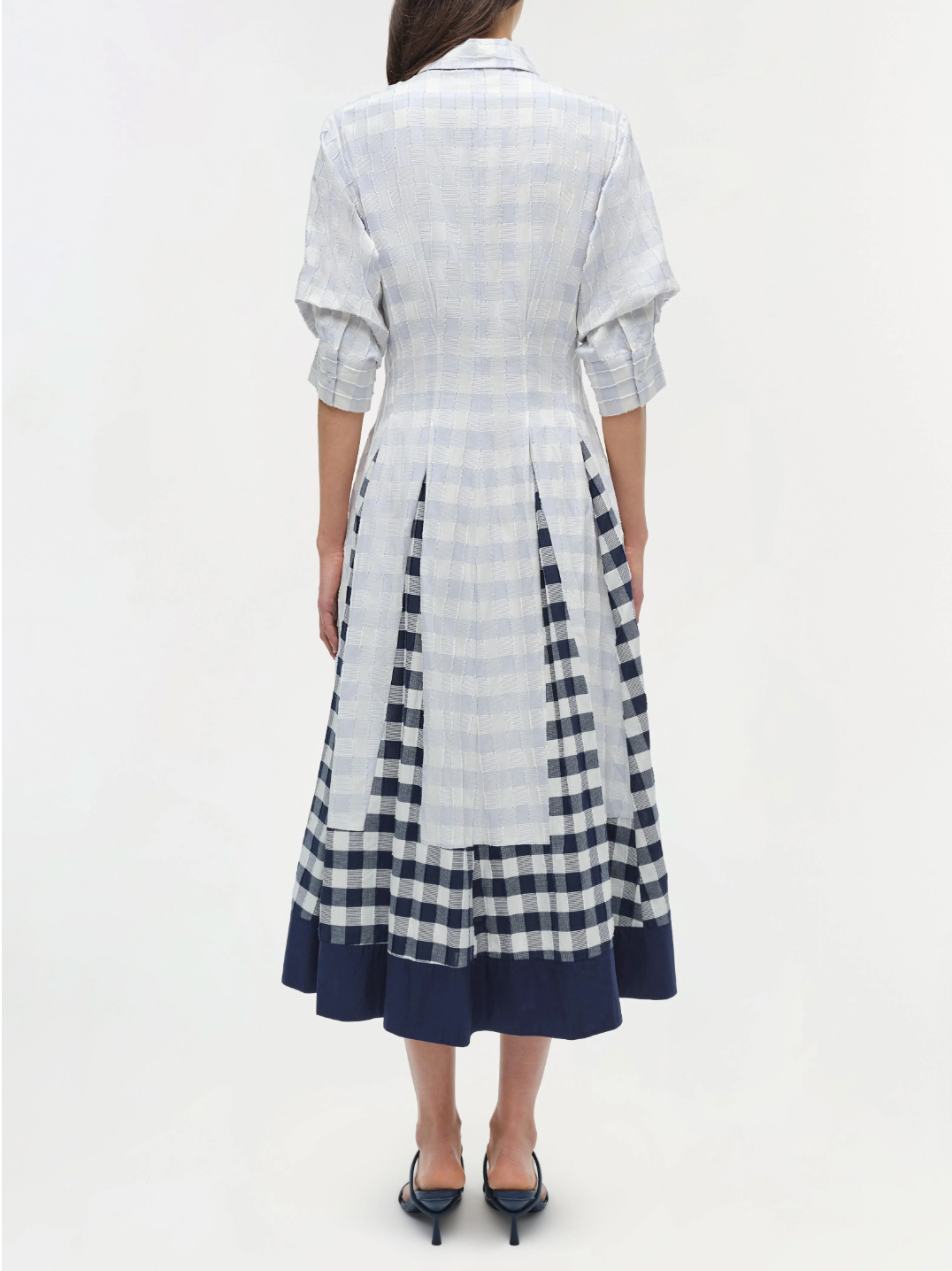 Jazz Pintuck Midi Dress