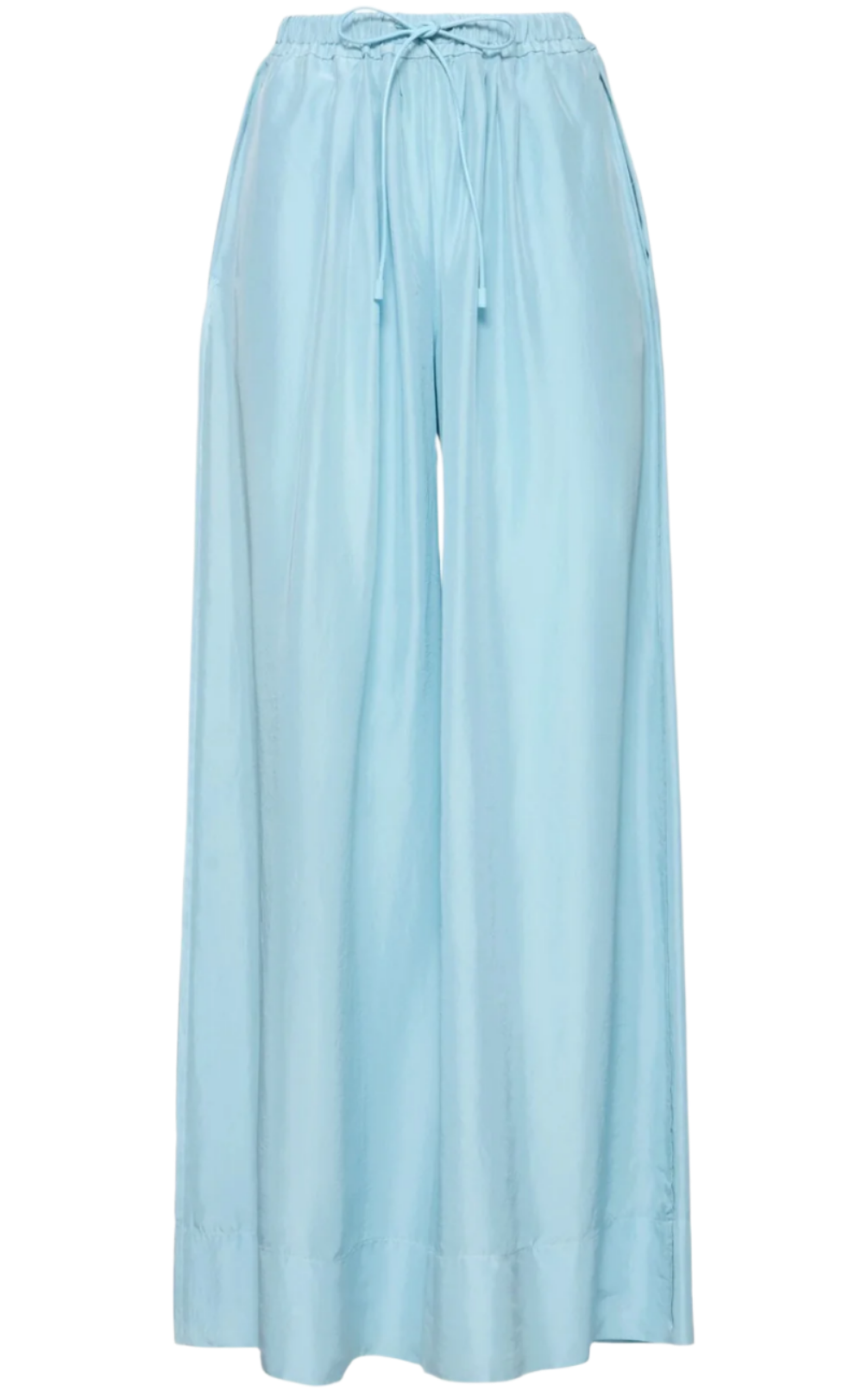 Habotai Silk Drawstring Pants