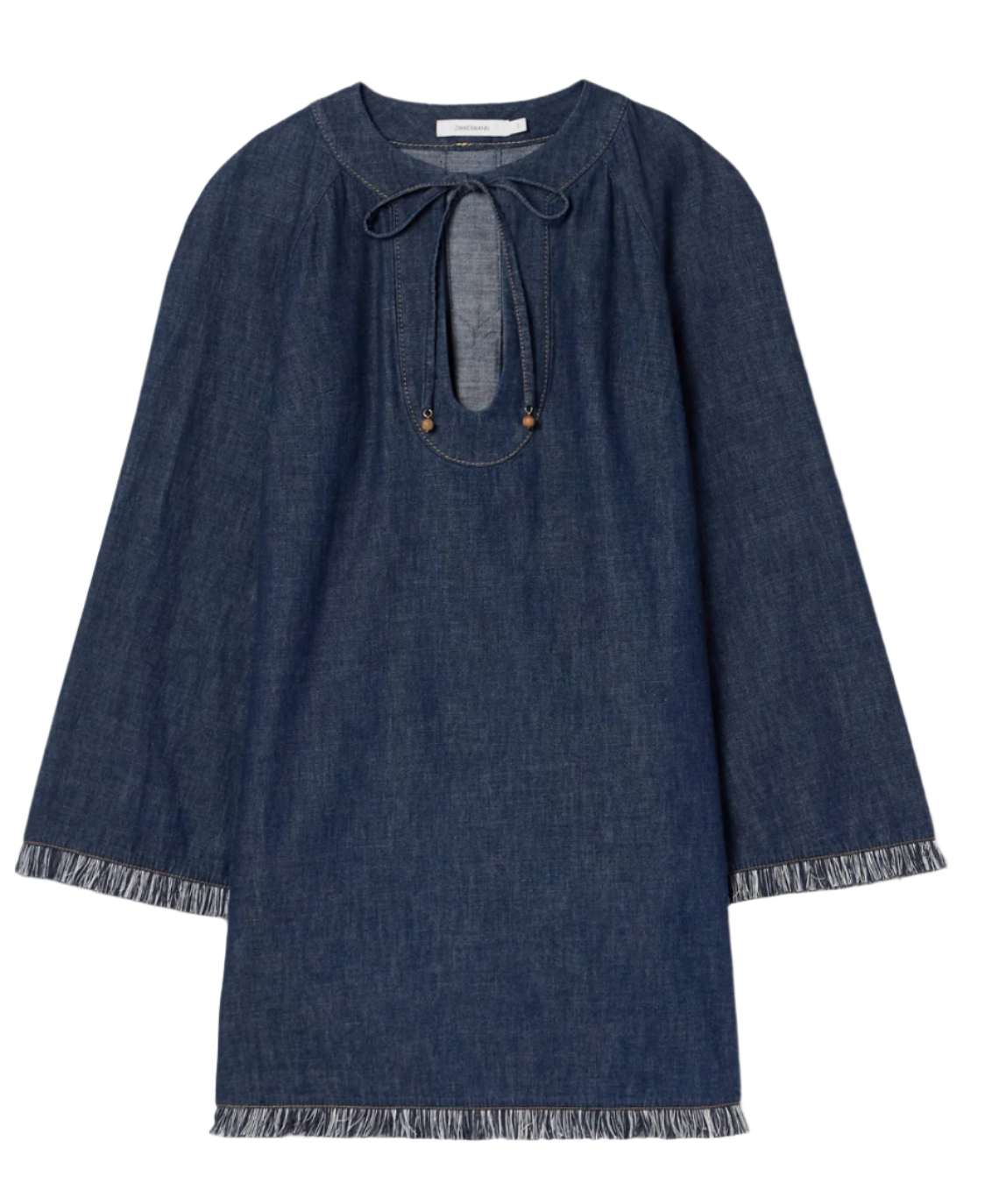 Rhiannon Fringe Denim Mini