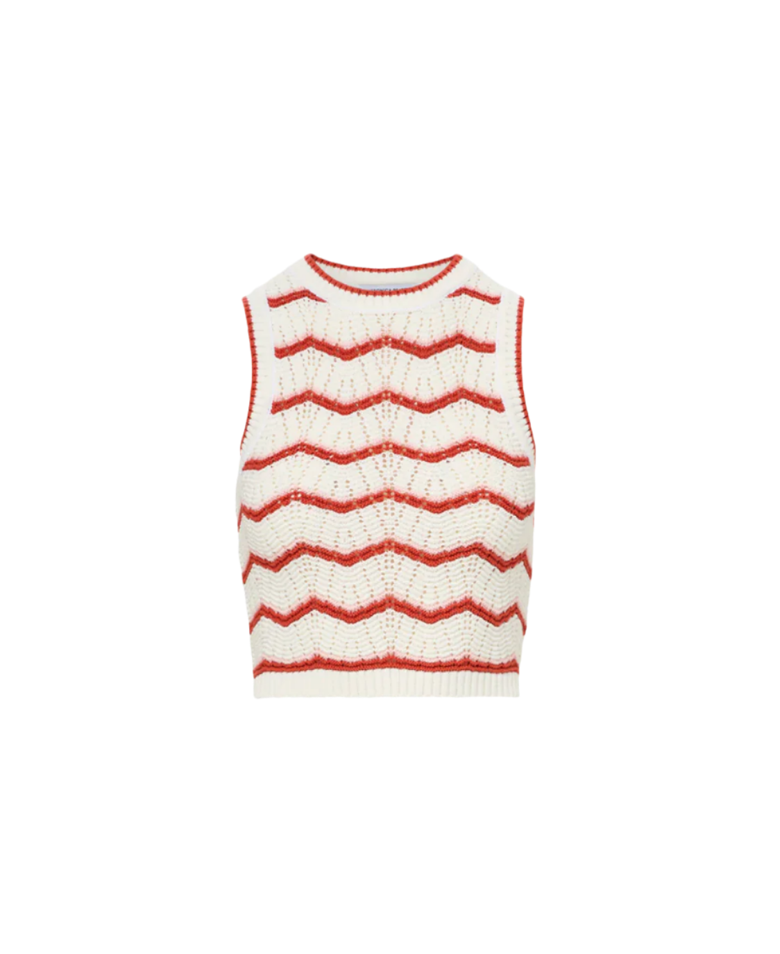 Cropped Jerrel Knit Tank - XS