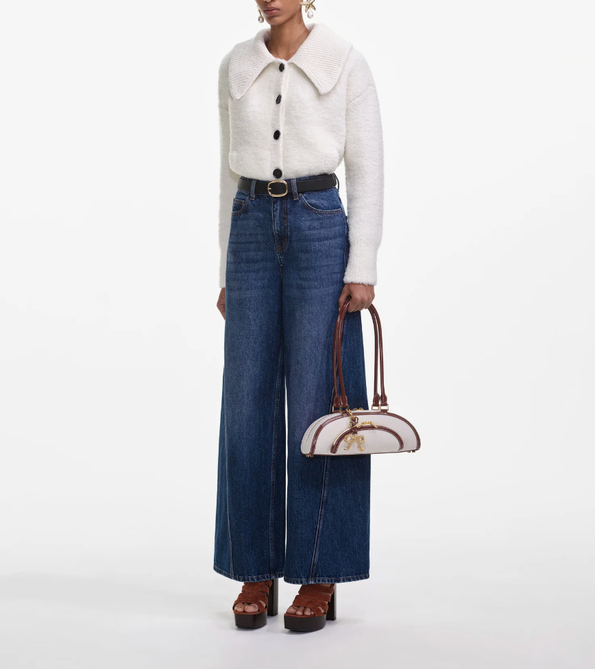 Bleached Denim Jeans