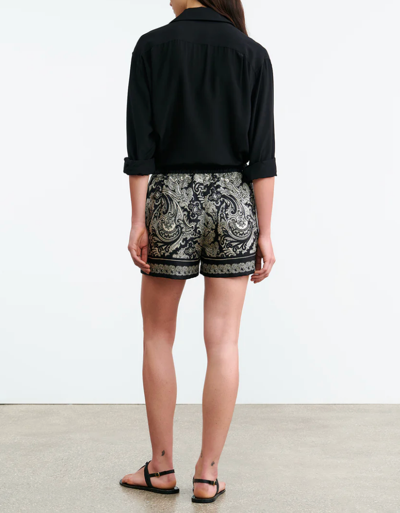 Frances Silk Short-XS