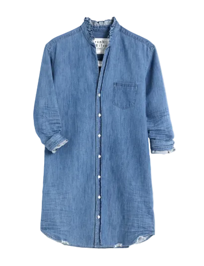 Ruffle Mary Shirtdress