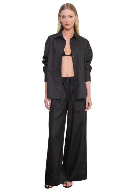 Linen Cropped Summer Pant