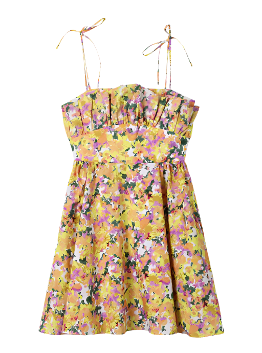 Mia Dress Yellow Dandelion