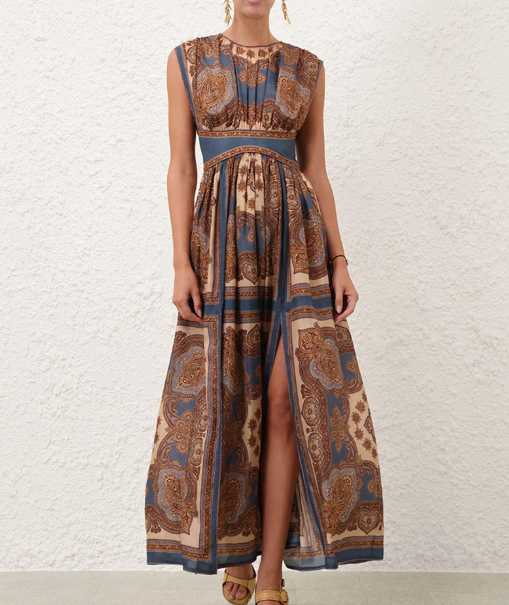 Mahon Waisted Maxi Dress