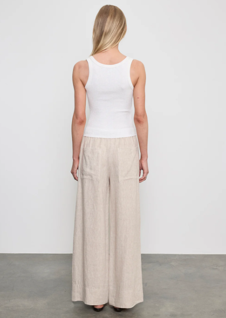 Linen Cropped Summer Pant