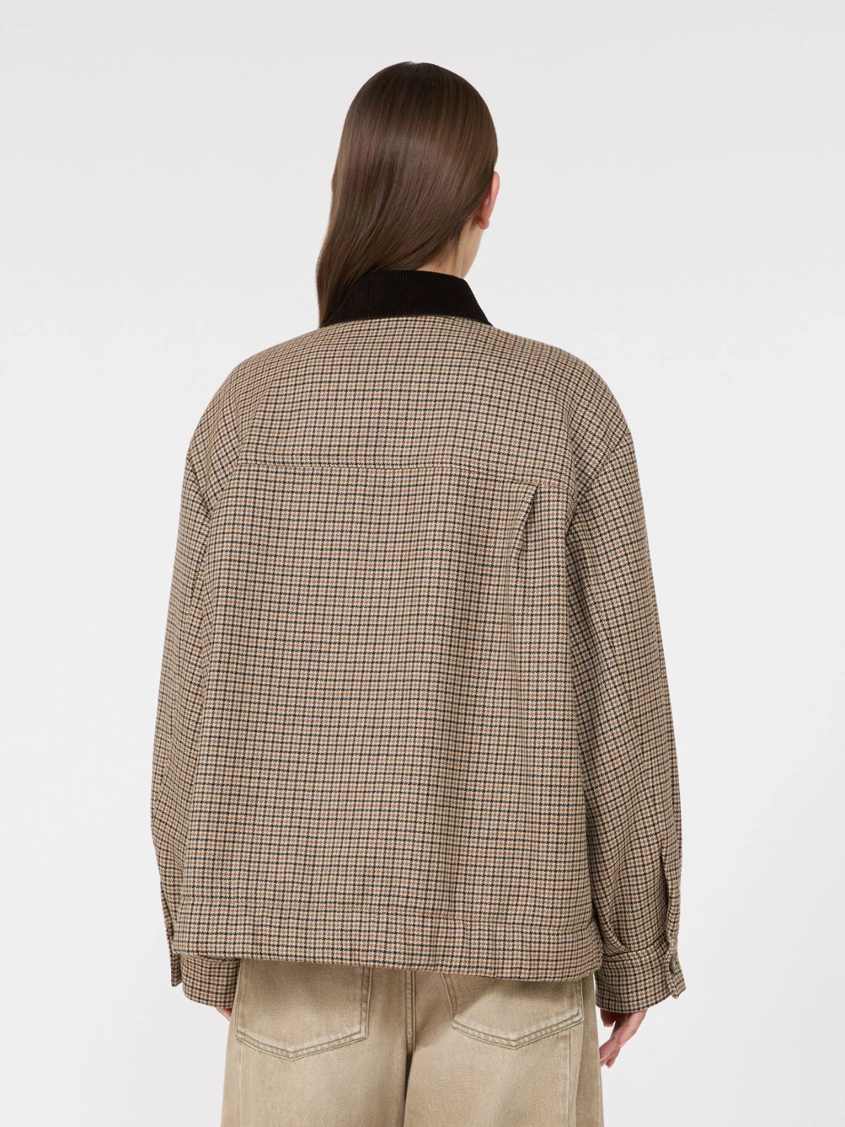 Houndstooth Bomber Jacket