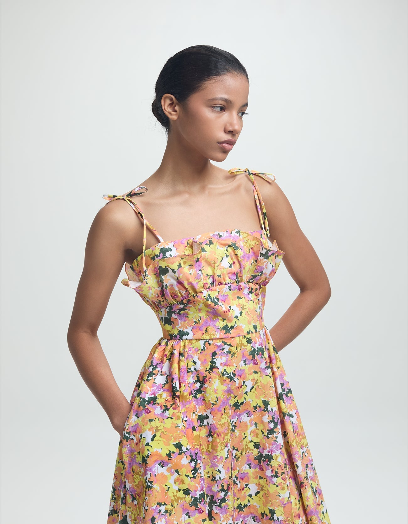 Mia Dress Yellow Dandelion