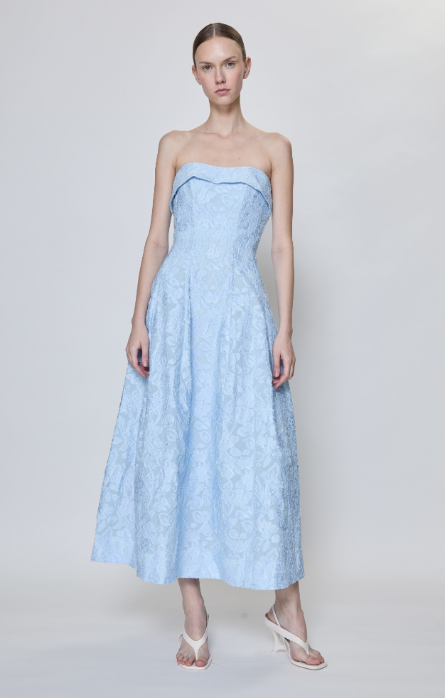 Valeria Jacquard Midi Dress