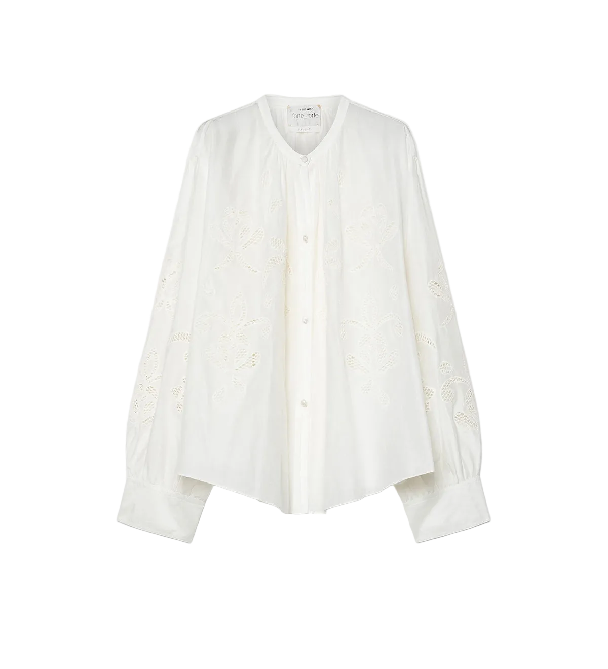 Lunamaris Embroidery Voile Bohemian Shirt