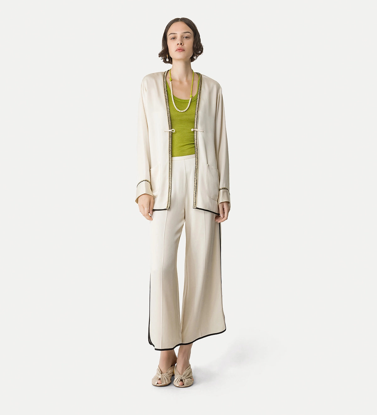 Envers Satin Tang Jacket