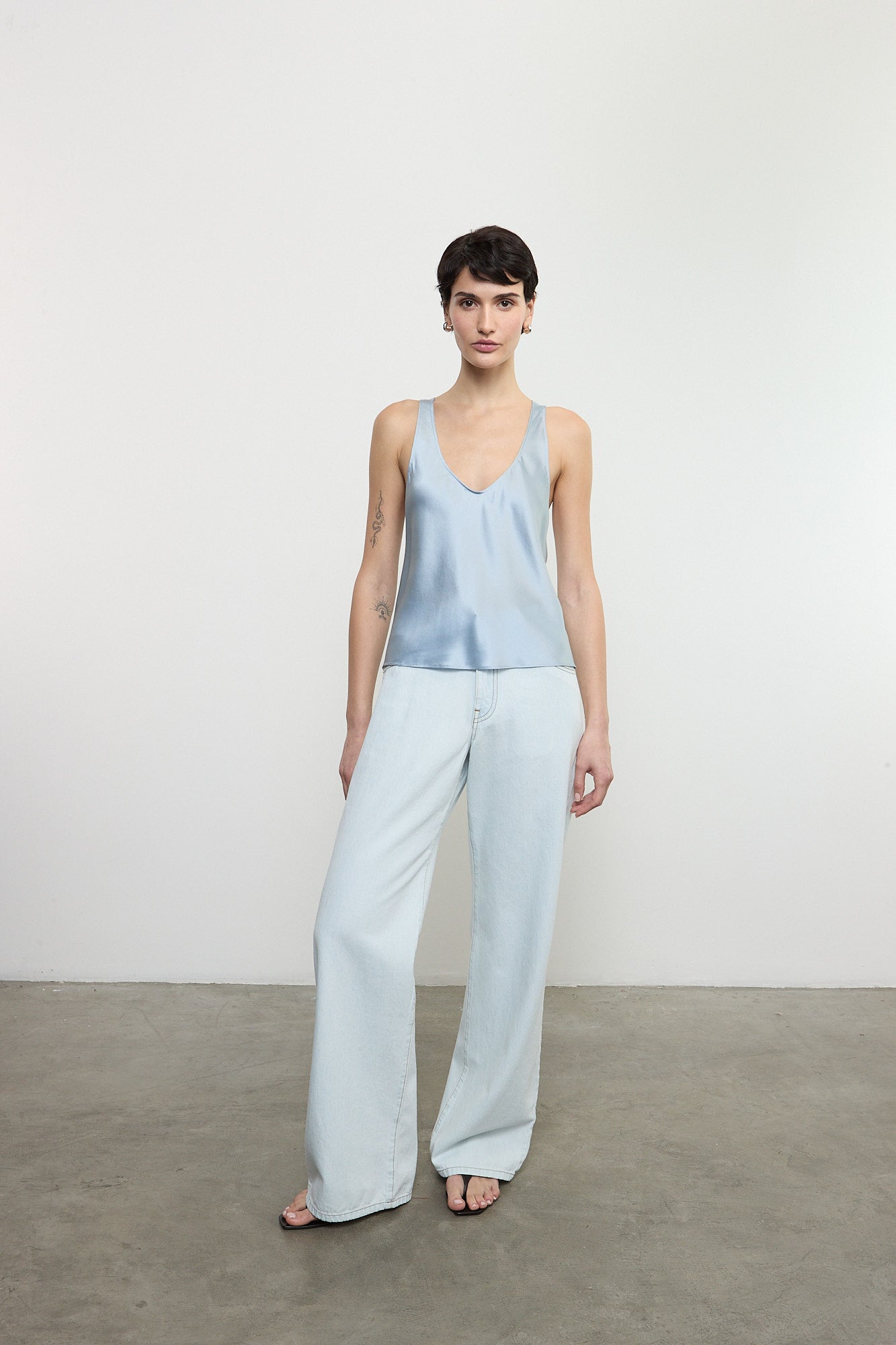 Silk Satin Tank
