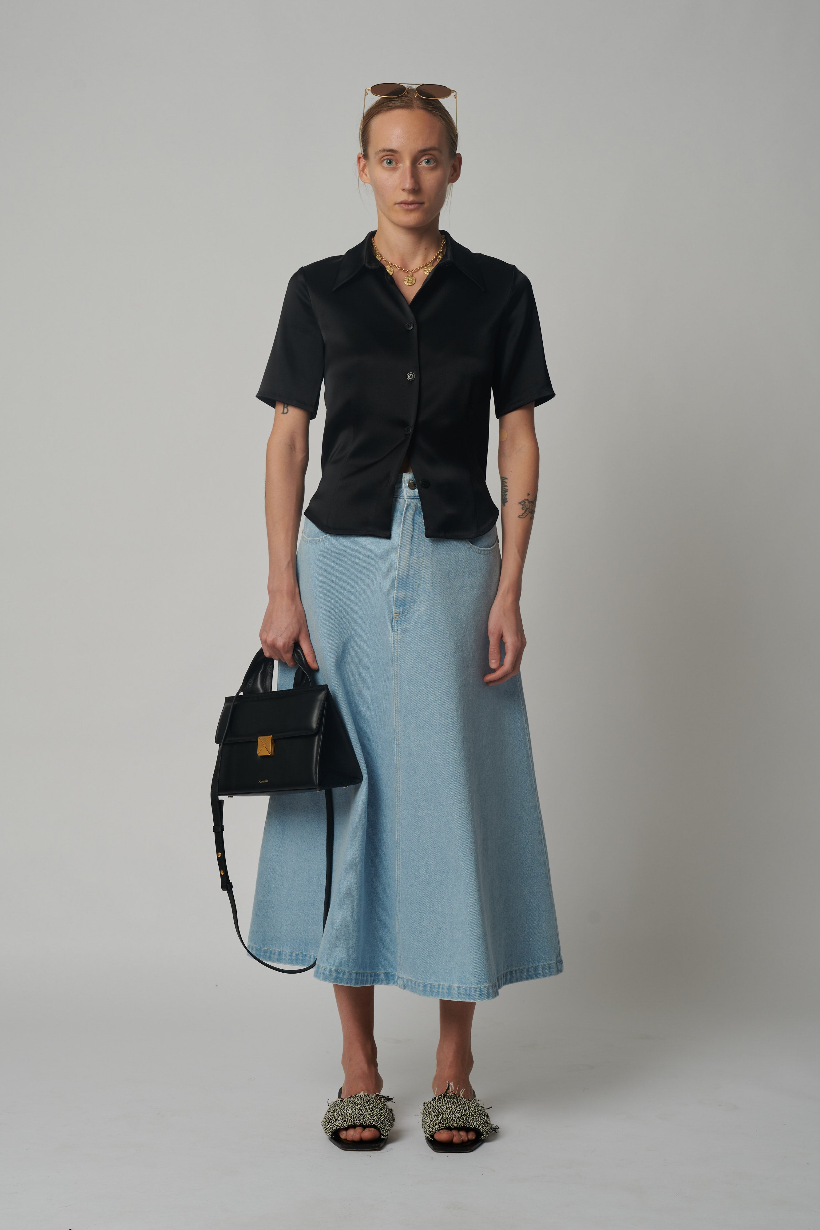 Clare Satin Shirt