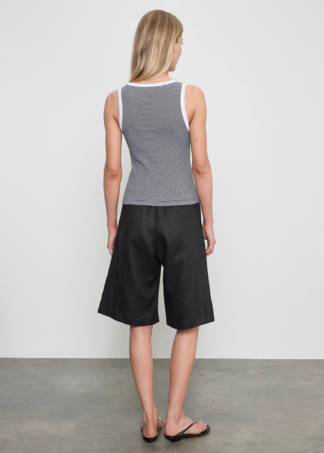 Linen Bermuda Short