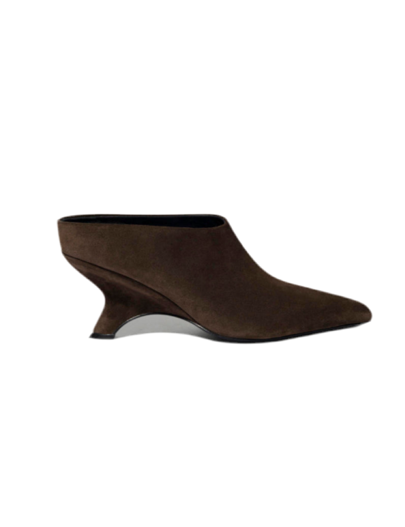 Shadow Suede Mule